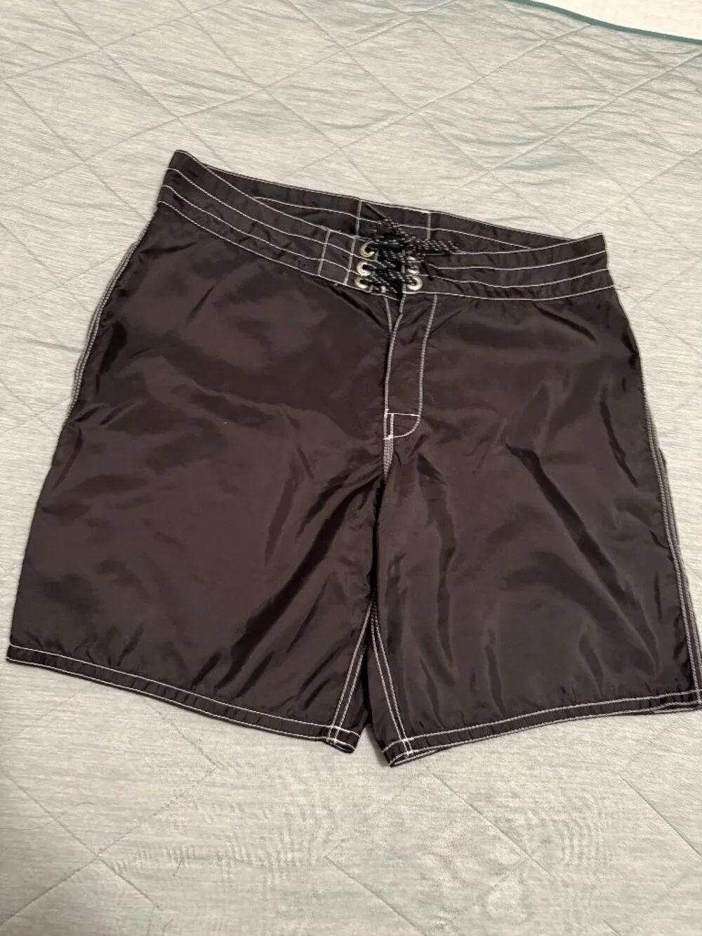 Birdwell Beach Britches Boardshorts Black Sz 34 Like New